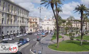 Obraz podglądu z kamery internetowej Rome - Piazza Cavour